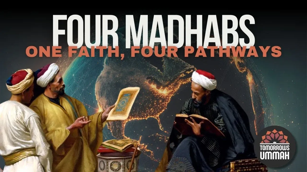 Tomorrow's Ummah episode artwork about the four madhabs