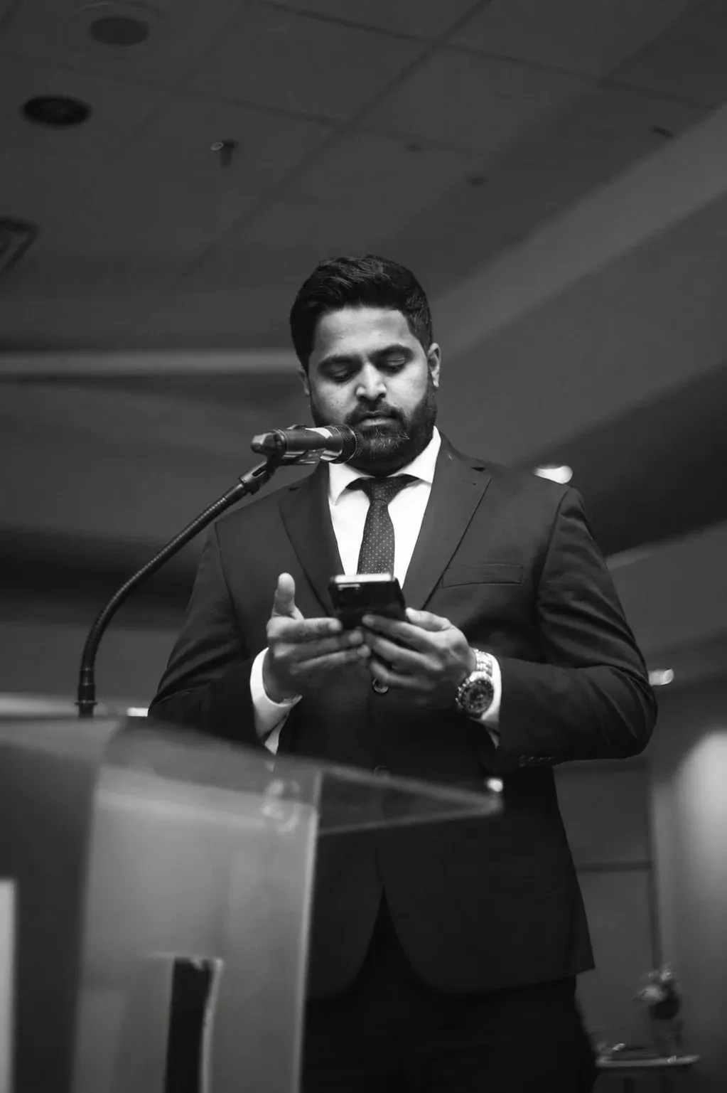 Portrait of Muzammil Sharief